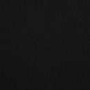 vidaXL Pavilon Díszítő Szegély Fekete 2.8 x 0.2 m Vászon