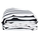 vidaXL Napellenző ponyva Antracit szürke és fehér 3 x 2 m szövet