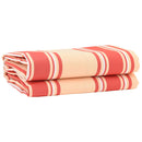 vidaXL Napellenző ponyva sárga és narancssárga 10 x 1.6 m szövet