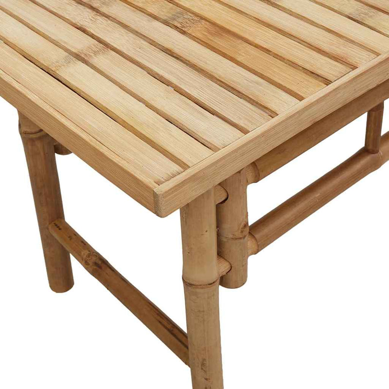 vidaXL Pad Barna 80 x 38 x 45 cm bambusz