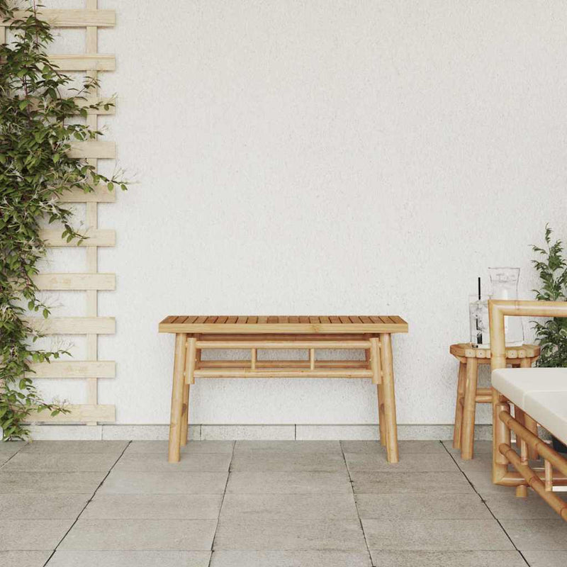 vidaXL Pad Barna 80 x 38 x 45 cm bambusz