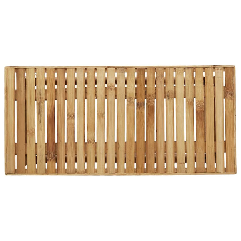 vidaXL Pad Barna 80 x 38 x 45 cm bambusz