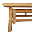 vidaXL Pad Barna 110 x 38 x 45 cm bambusz