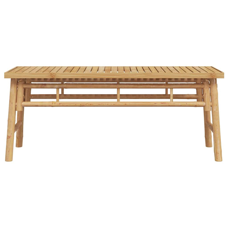 vidaXL Pad Barna 110 x 38 x 45 cm bambusz