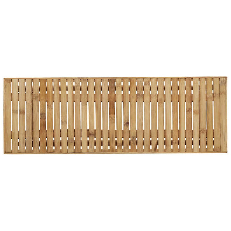 vidaXL Pad Barna 110 x 38 x 45 cm bambusz