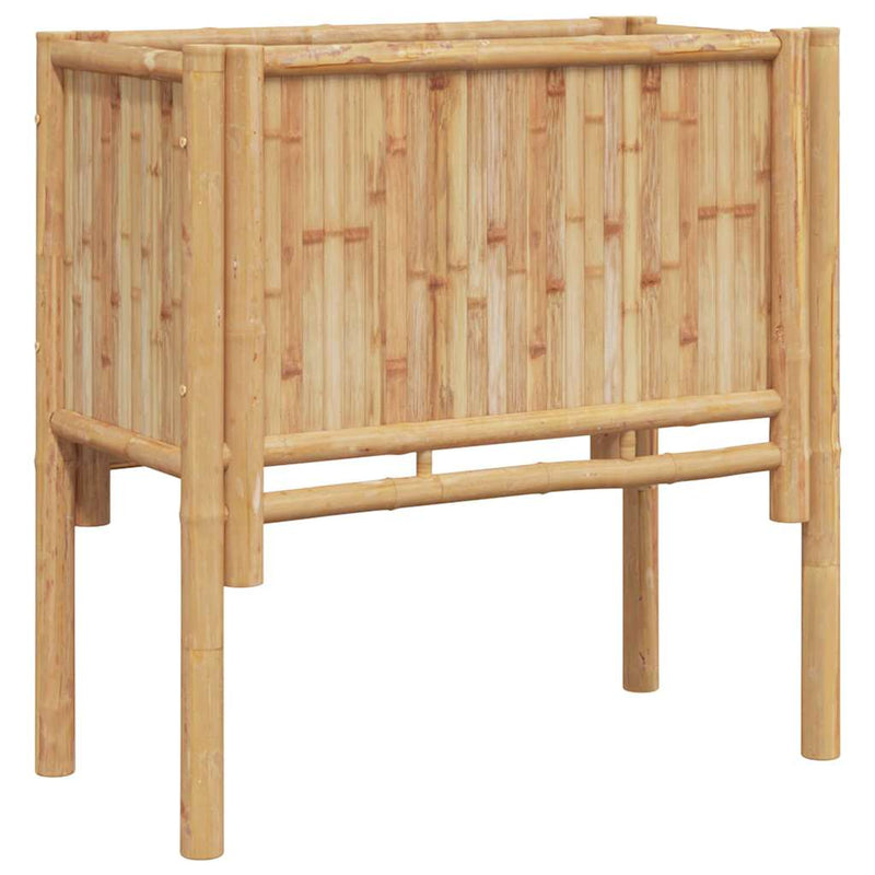 vidaXL Kerti magaságyás Barna 70 x 35 x 70 cm bambusz
