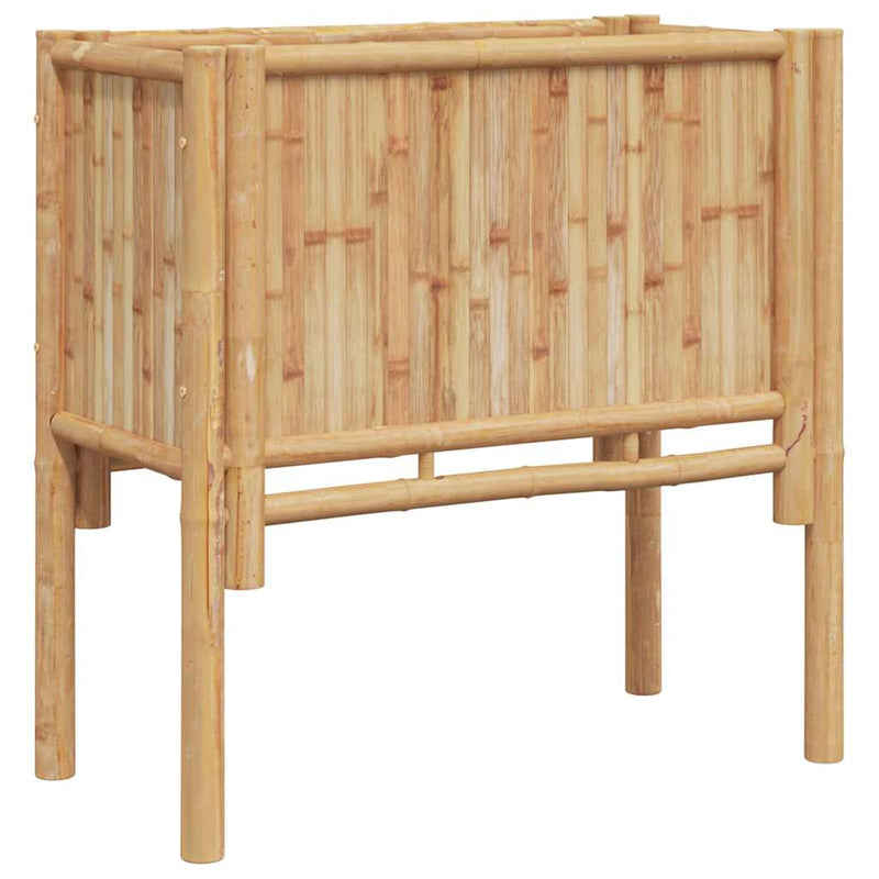 vidaXL Kerti magaságyás Barna 70 x 35 x 70 cm bambusz