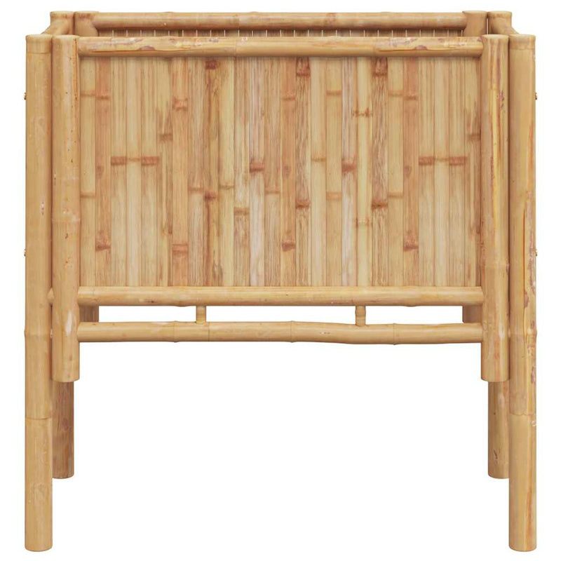 vidaXL Kerti magaságyás Barna 70 x 35 x 70 cm bambusz