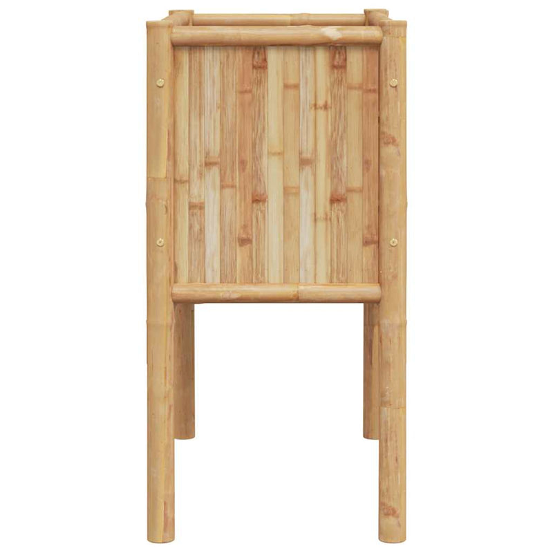 vidaXL Kerti magaságyás Barna 70 x 35 x 70 cm bambusz
