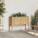 vidaXL Kerti magaságyás Barna 90 x 35 x 70 cm bambusz