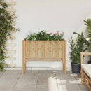 vidaXL Emelt Ágy Barna 90 x 35 x 70 cm bambusz