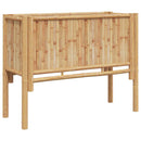 vidaXL Emelt Ágy Barna 90 x 35 x 70 cm bambusz