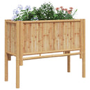 vidaXL Emelt Ágy Barna 90 x 35 x 70 cm bambusz