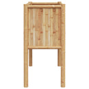 vidaXL Kerti magaságyás Barna 90 x 35 x 70 cm bambusz