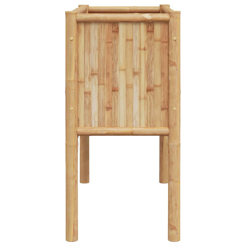 vidaXL Kerti magaságyás Barna 90 x 35 x 70 cm bambusz