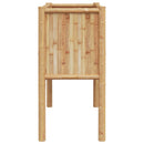 vidaXL Emelt Ágy Barna 90 x 35 x 70 cm bambusz