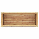 vidaXL Kerti magaságyás Barna 90 x 35 x 70 cm bambusz