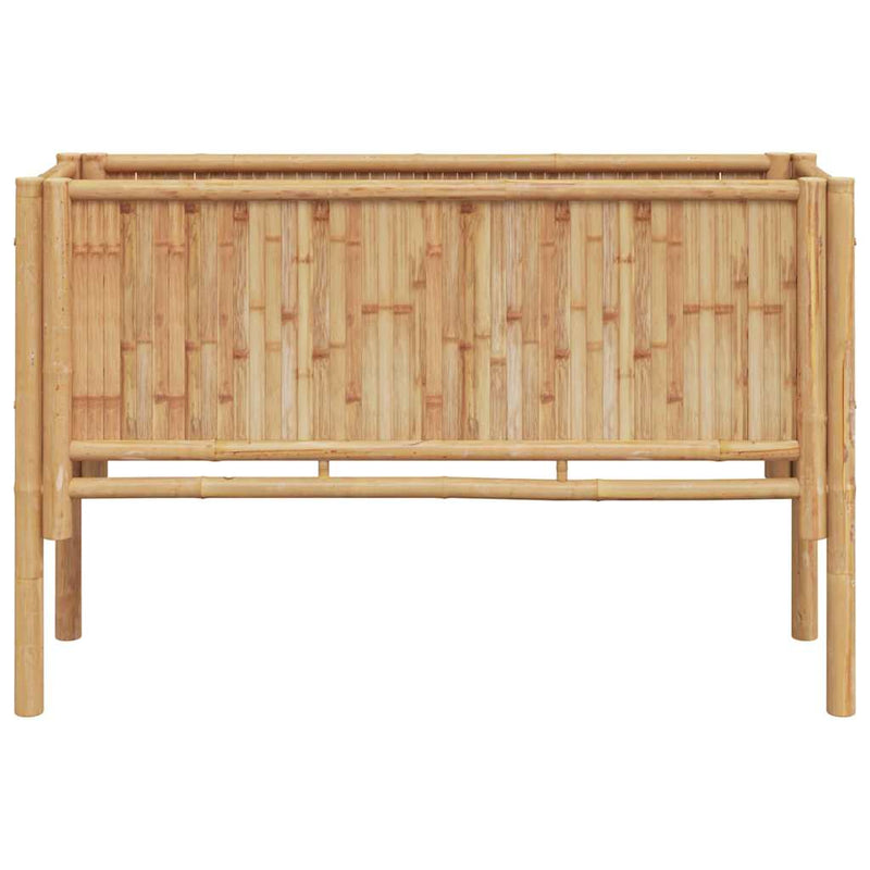 vidaXL Kerti magaságyás Barna 110 x 35 x 70 cm bambusz