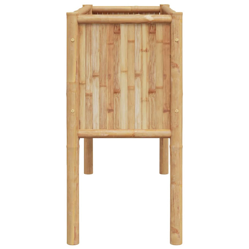 vidaXL Kerti magaságyás Barna 110 x 35 x 70 cm bambusz