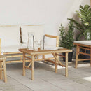 vidaXL Dohányzóasztal Barna 70 x 40 x 36 cm bambusz