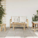 vidaXL Dohányzóasztal Barna 70 x 40 x 36 cm bambusz