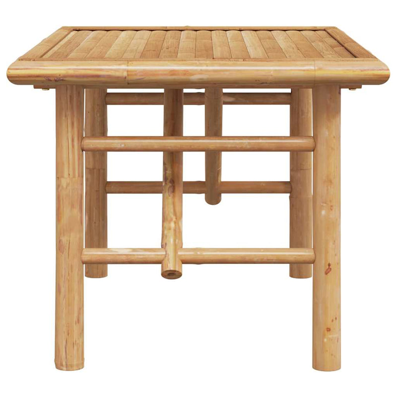 vidaXL Dohányzóasztal Barna 70 x 40 x 36 cm bambusz