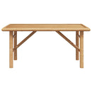 vidaXL Dohányzóasztal Barna 90 x 50 x 43 cm bambusz