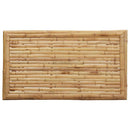 vidaXL Dohányzóasztal Barna 90 x 50 x 43 cm bambusz