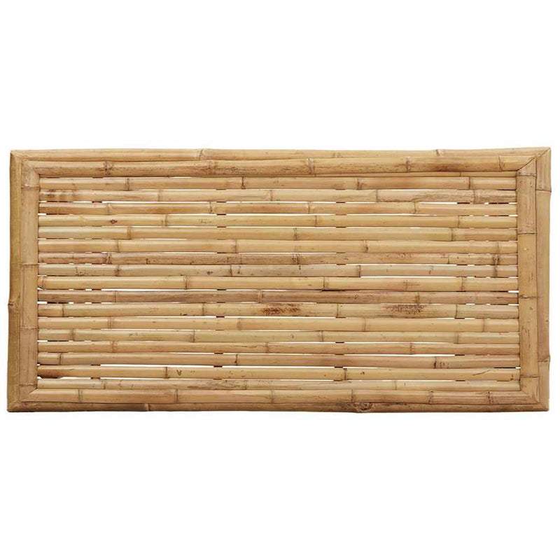 vidaXL Dohányzóasztal Barna 110 x 50 x 43 cm bambusz