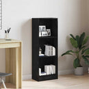 vidaXL fekete tölgyfa könyvespolc 40 x 24 x 109 cm