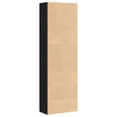 vidaXL fekete tölgy színű szerelt fa könyvespolc 60 x 30 x 189 cm