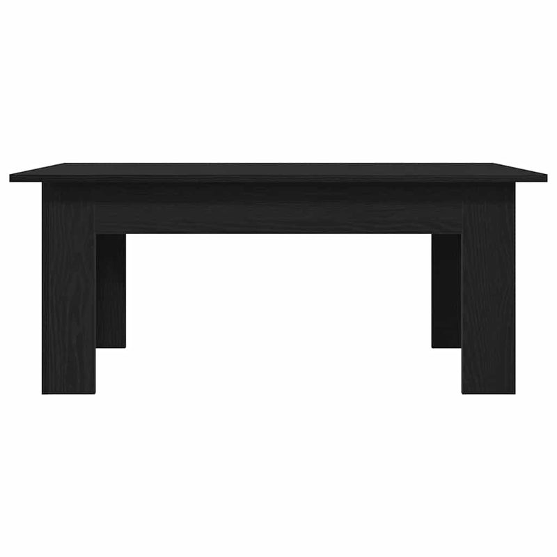 vidaXL Dohányzóasztal Musta tammi 100 x 60 x 42 cm Faanyag