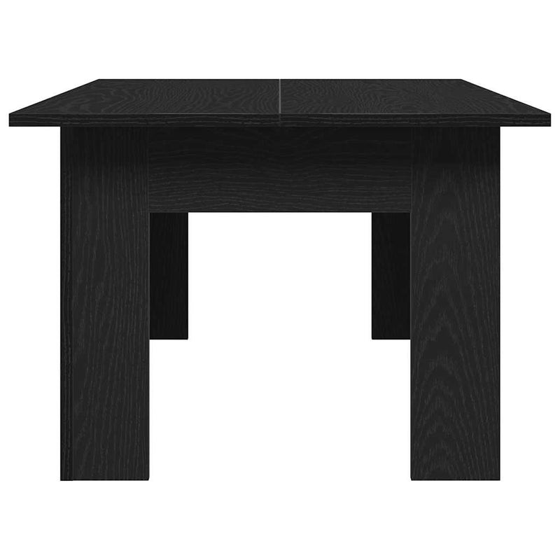 vidaXL Dohányzóasztal Musta tammi 100 x 60 x 42 cm Faanyag
