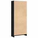 vidaXL Könyvespolc Fekete tölgy 60 x 24 x 143 cm Faanyag