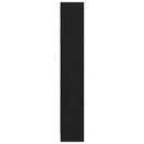 vidaXL Könyvespolc Fekete tölgy 60 x 24 x 143 cm Faanyag