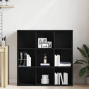 vidaXL fekete tölgyfa könyvesszekrény 98 x 29 x 97,5 cm