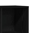 vidaXL fekete tölgyfa könyvesszekrény 98 x 29 x 97,5 cm