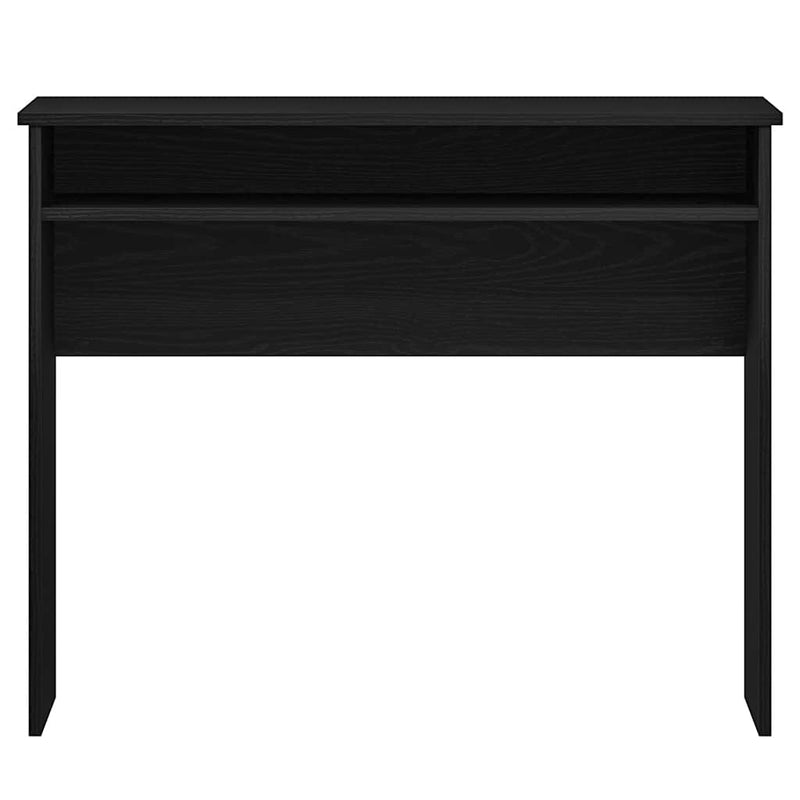 vidaXL fekete tölgy színű szerelt fa íróasztal 90 x 50 x 74 cm