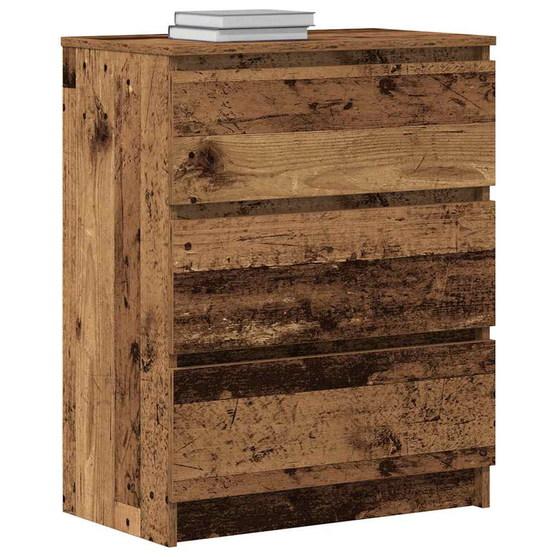 vidaXL antik fa szerelt fa tálalószekrény 60 x 35 x 76 cm