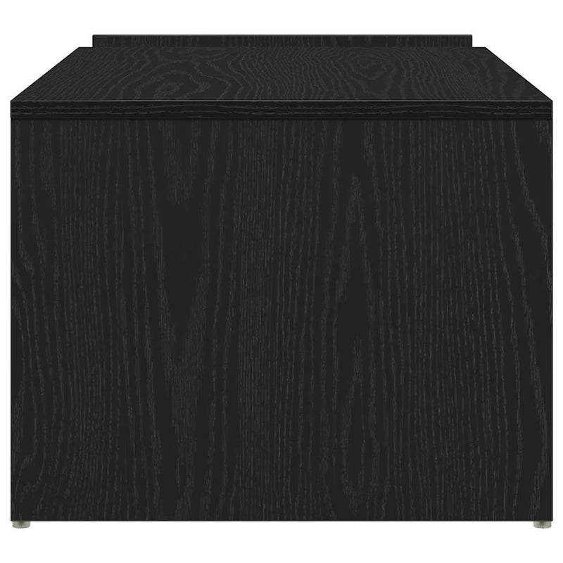vidaXL Dohányzóasztal Musta tammi 90 x 45 x 35 cm Faanyag