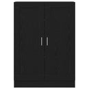 vidaXL Könyvespolc Fekete tölgy 82,5 x 30,5 x 115 cm Faanyag