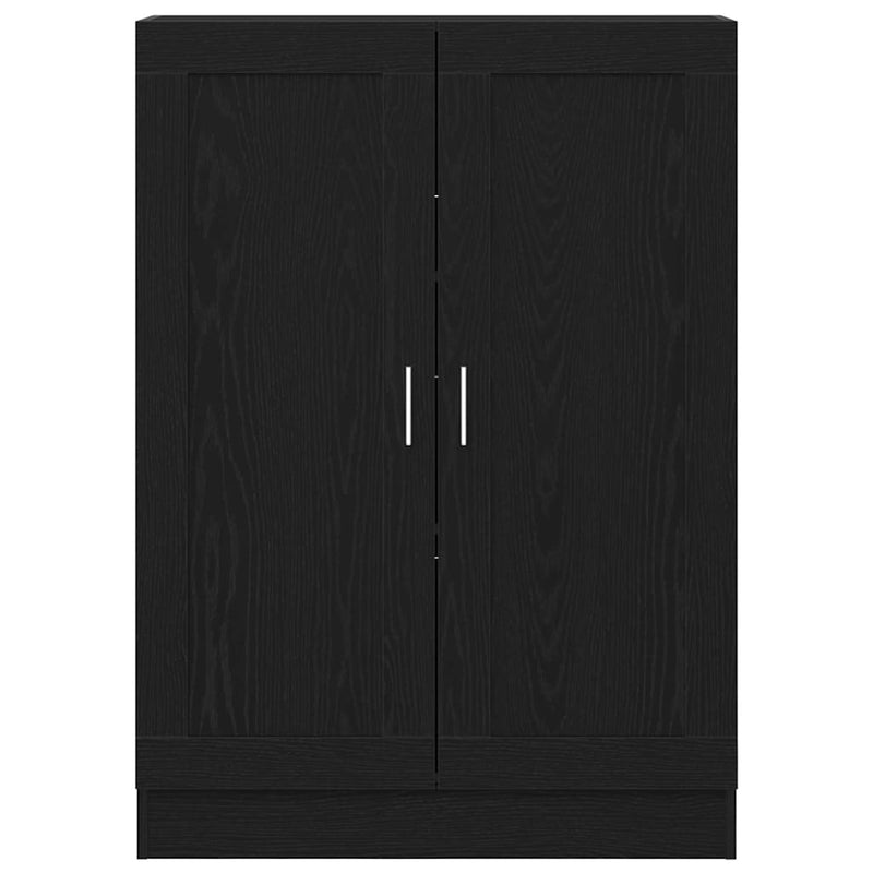 vidaXL Könyvespolc Fekete tölgy 82,5 x 30,5 x 115 cm Faanyag