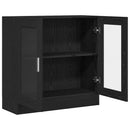 vidaXL Könyvespolc Fekete tölgy 82,5 x 30,5 x 80 cm Faanyag