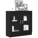 vidaXL Könyvespolc Fekete tölgy 82,5 x 30,5 x 80 cm Faanyag