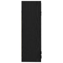 vidaXL Fürdőszobai tükörszekrény Fekete tölgy 62,5 x 20,5 x 64 cm