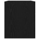 vidaXL Mosdókagyló szekrény Fekete tölgy 38,5 x 100 x 46 cm Faanyag