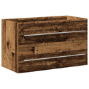 vidaXL antik fa színű szerelt fa mosdószekrény 80x38,5x48 cm