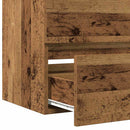 vidaXL Fürdőszoba Székény Antik Fa 41 x 38,5 x 45 cm Szerelt Fa