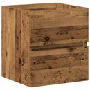 vidaXL Fürdőszoba Székény Antik Fa 41 x 38,5 x 45 cm Szerelt Fa