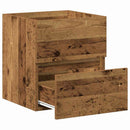 vidaXL Fürdőszoba Székény Antik Fa 41 x 38,5 x 45 cm Szerelt Fa